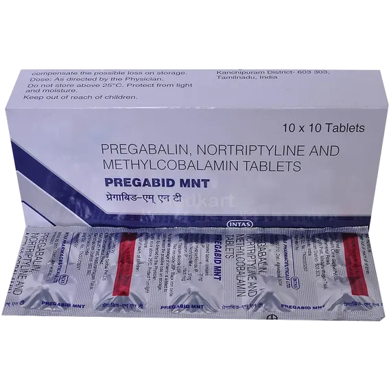pregabid mnt tablet 10's